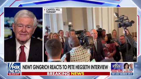 We have to assume Biden has some ‘nutcase staffers’ doing dangerous things, says Newt Gingrich