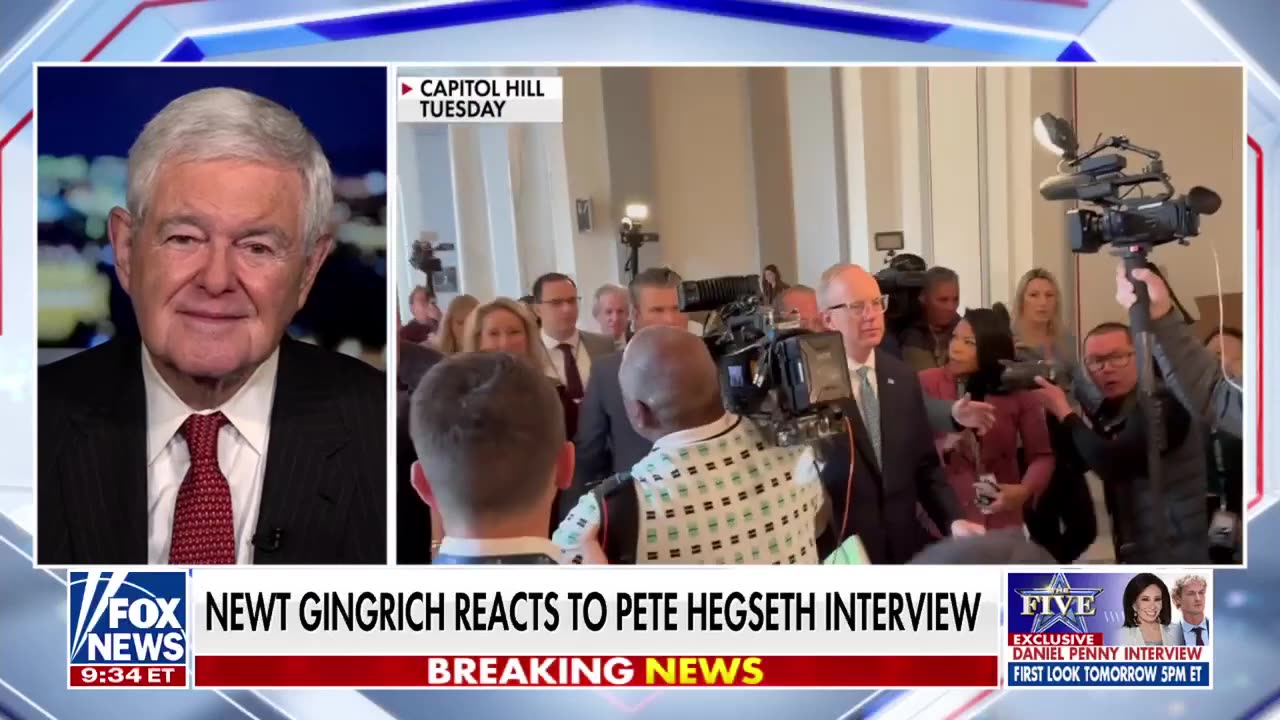 We have to assume Biden has some ‘nutcase staffers’ doing dangerous things, says Newt Gingrich