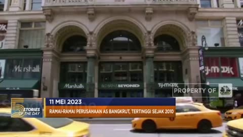 Perusahaan AS Yang Bangkrut Per Semester 1 2023 Tertinggi Sejak 2013