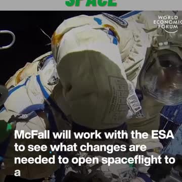 Europe is sending the first person with a disability into space. John McFall ‘parastronaut’