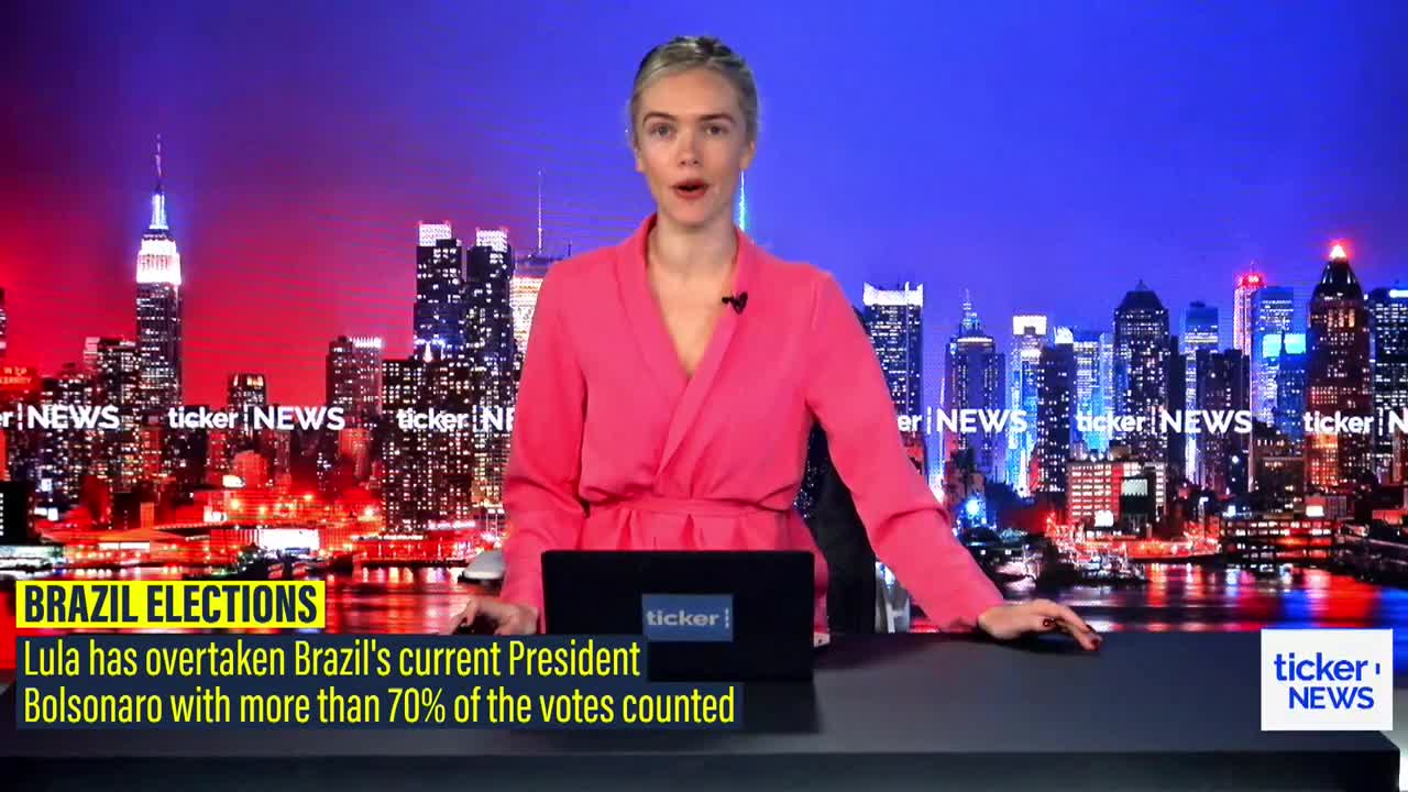 Brazil presidential election headed for a run-off vote | TICKER NEWS