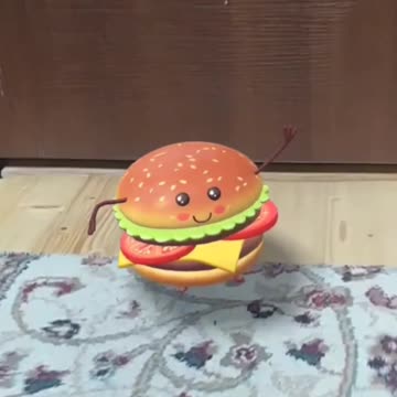 Dancing burger