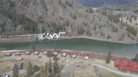 Quinn, MT Derailment