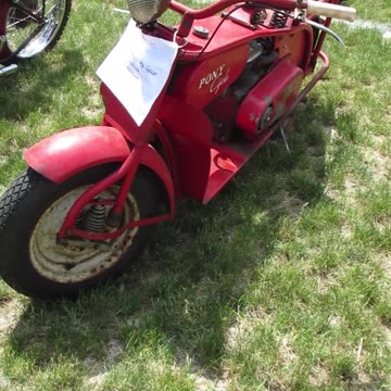 1957 Hawk Pony Cycle