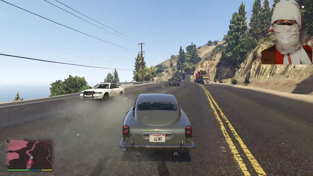 $10M Stealing Expensive Don Cars In GTAV Part-2 में डॉन की महंगी कारें चुरा 🤑Flying Machine Gun Car