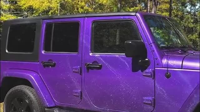 Hendrix Purple with some Crazy Ex splatter #drpigment #raail #jeep #jeeplife #peelablepaint - 副本