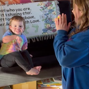 Toddler can count to ten!