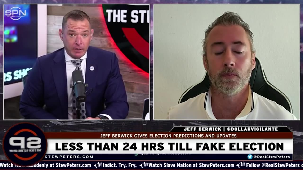 Just 24 Hrs till FAKE Gay Election! Jeff Berwick gives Election Predictions, Updates