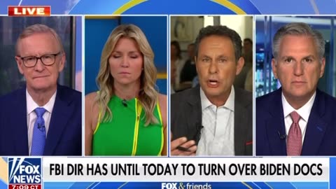 Speaker McCarthy: if Wray doesn’t give up the document he will file contempt charges