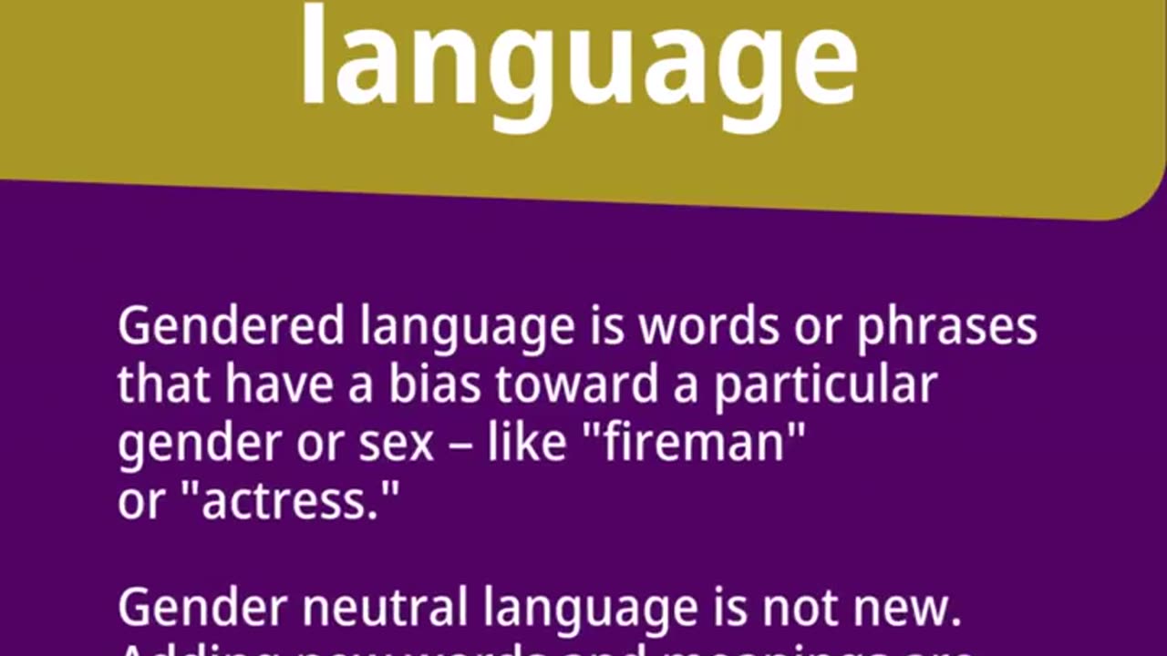 CasTrudeau's Canada is banning the use of gendered language like 'brother' and 'sister'..