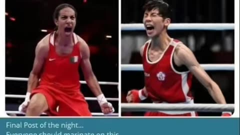 2 Men Win The Women's Boxing At The Olympics 2024