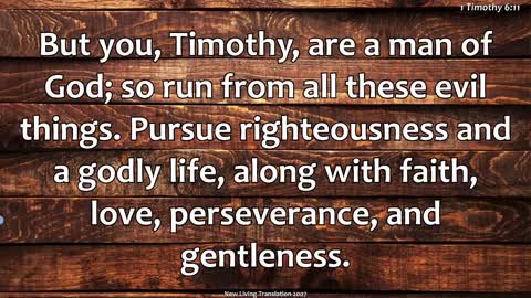 Pursue Righteouness!