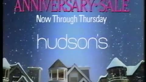 March 23, 1986 - Hudson's Department Store Anniversary Sale