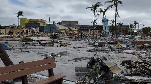 Fort Myers Beach Desvastated By Hurricane Ian