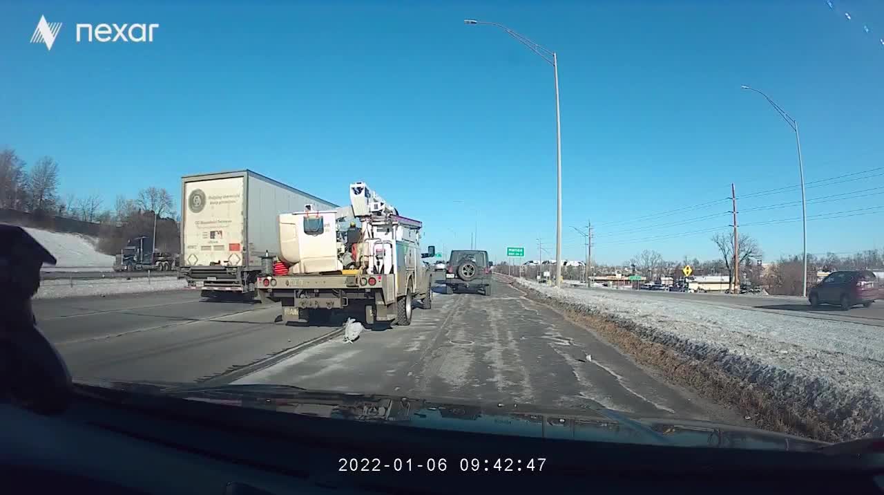 Driver on Wrong Side of Interstate Crashes into Semi-Truck