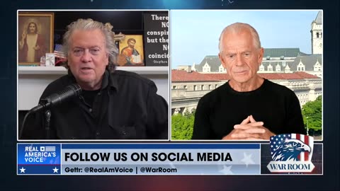 Bannon w/ Peter Navarro: "We Don't Think He's A Great Speaker. We Think He's Done A Terrible Job."