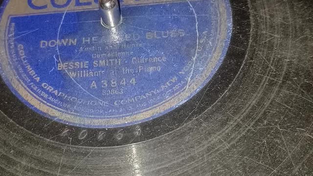 Bessie Smith down hearted blues on vinyl