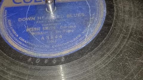 Bessie Smith down hearted blues on vinyl