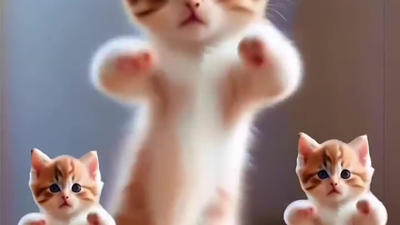 chilled dancing video of a cat .....