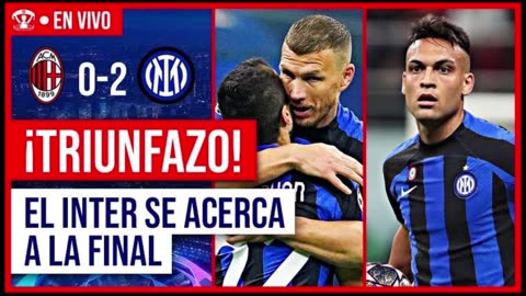 Champions League 2023 live May 10th MILAN 0x2 INTER MILAO - semi Final jogo1