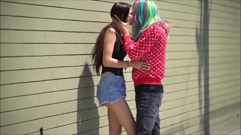 BEST MOMMENT KISSING PRANK EXTREME 2023 