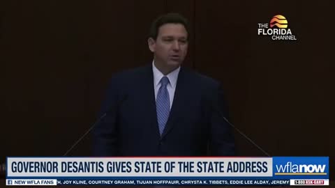 DeSantis Gives MOVING Speech During State Of The State Address
