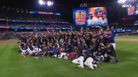 Best Moments from Mets NLDS celebration after Game 4 win over Phillies - SNY