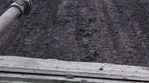 "The Road of Life" from Bakhmut now looks like this - dirt and abandoned armored vehicles.