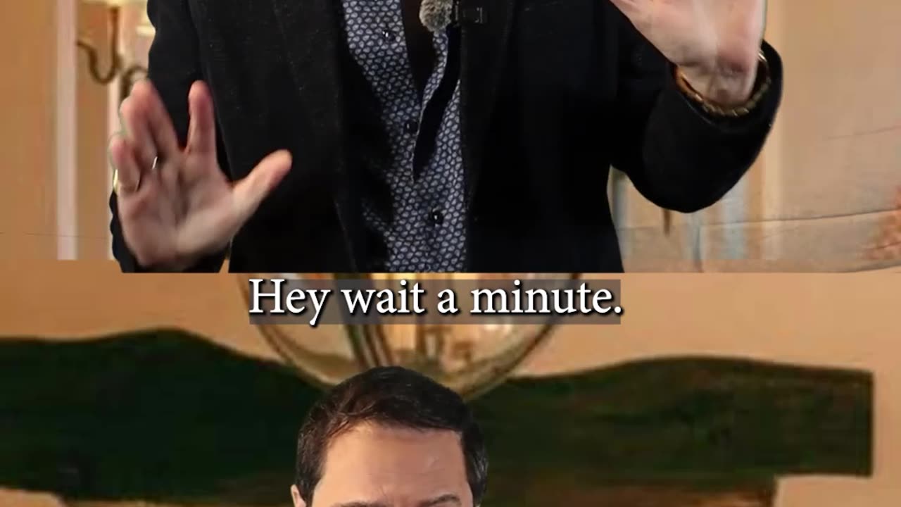 Italian hand gestures! This one means " Hey, wait a minute "