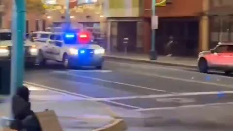 Public Shooting In Front Of The Police