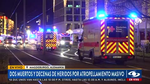 Accidente en Alemania cobró la vida de dos personas y deja decenas de heridos