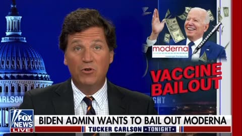 BIDEN ADMIN WANTS TO BAIL OUT MODERNA
