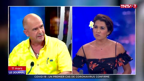 JT de TNTV (mars 2020): Réponse du docteur TV au sujet des masques.