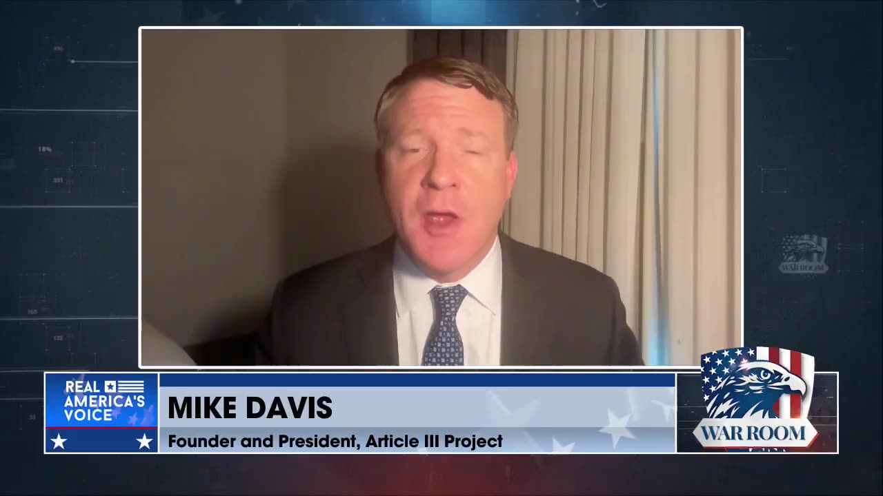 Mike Davis: Trump to Reveal Crossfire Hurricane Evidence