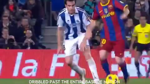 Messi's short video