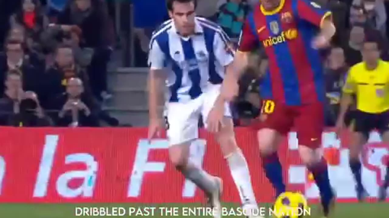 Messi's short video