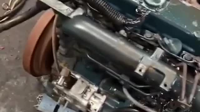 Automobile running, overhauling and repairing engine