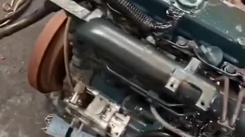 Automobile running, overhauling and repairing engine