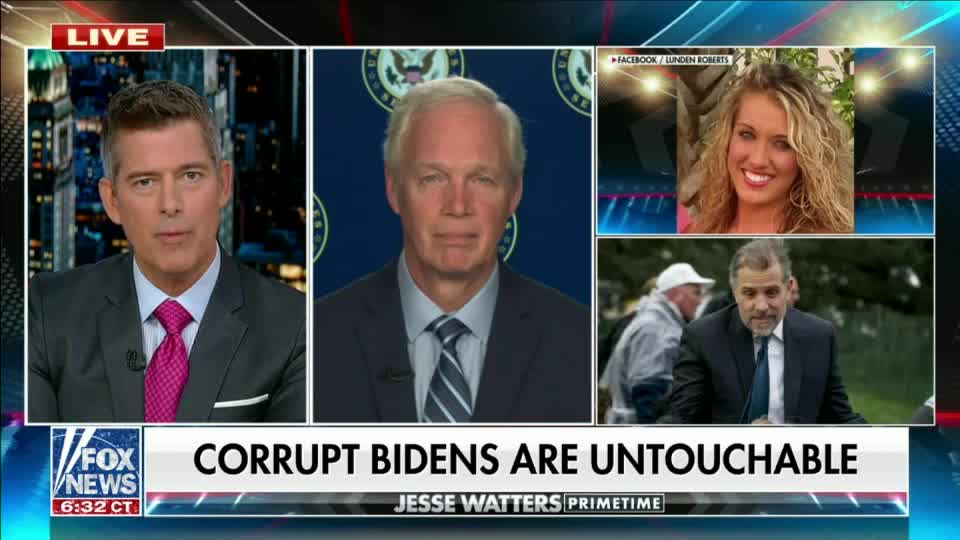 Senator Johnson on Jesse Watters Primetime 12.30