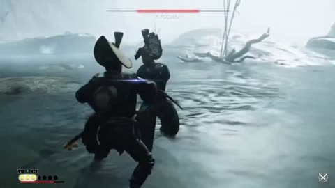 Duel Under Falling Water