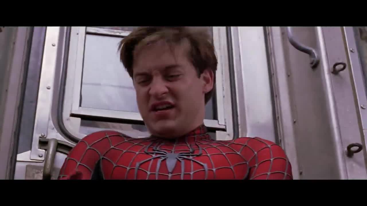8K HDR _ The Train Scene - Spider-Man 2 _ Dolby 5.1