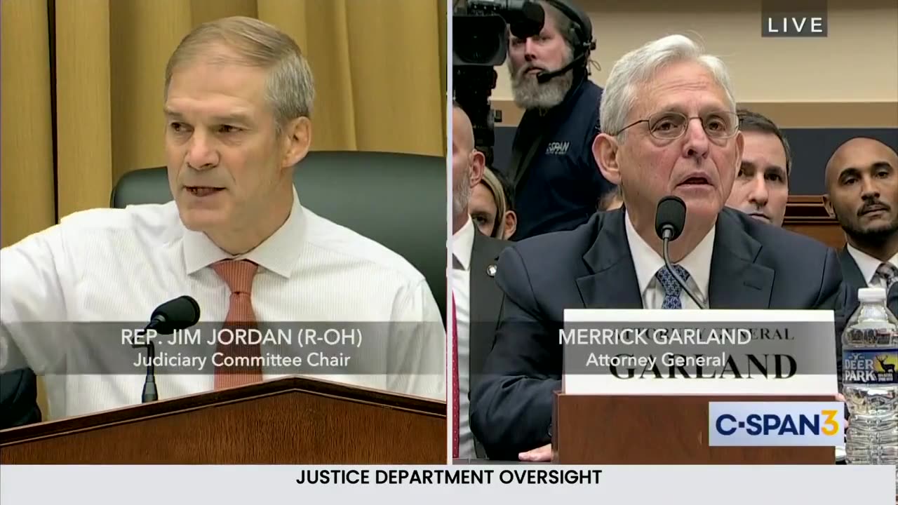 WOW: Jim Jordan Exposes AG Garland For Huge Lie