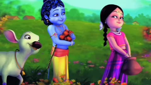 Flute enimetion Radha krishna❣️