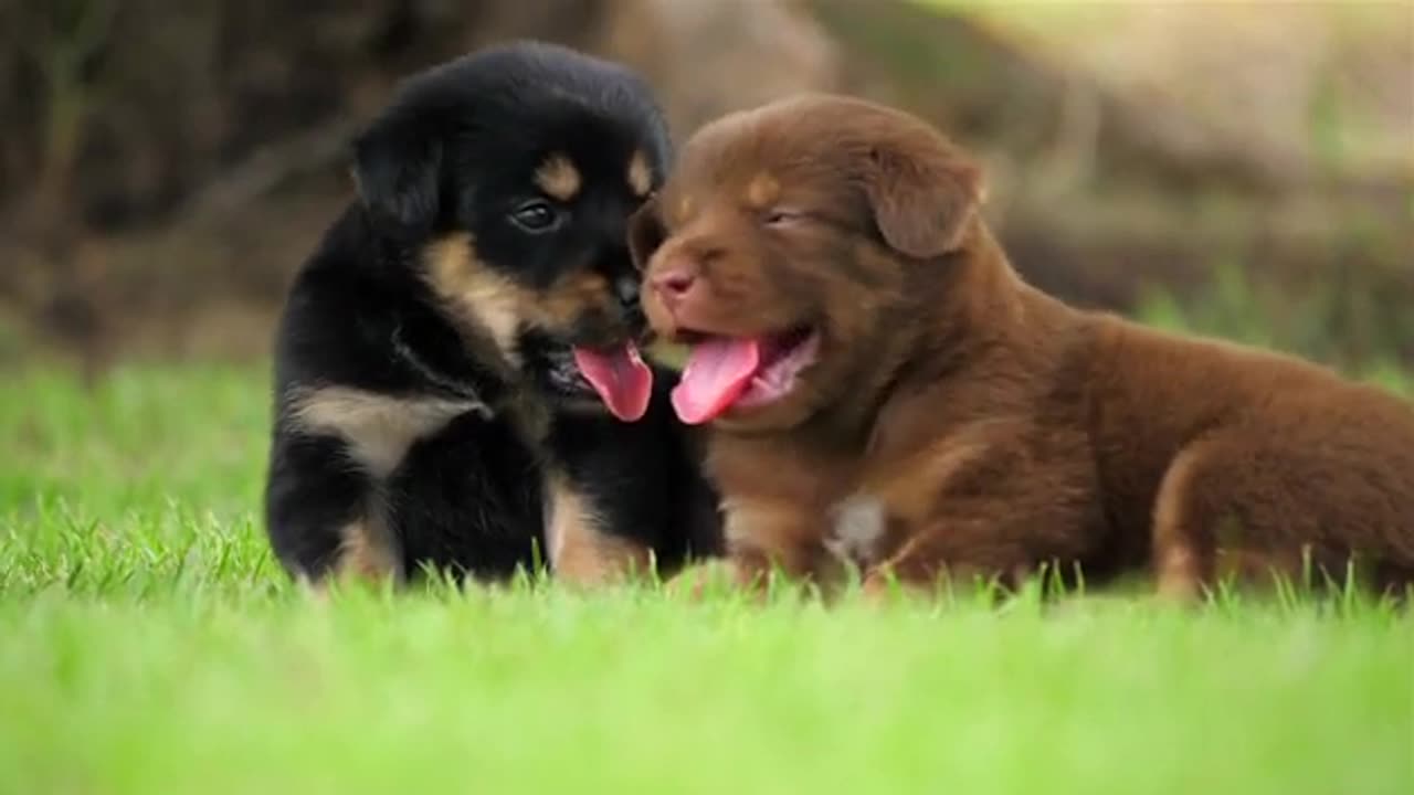 Cute puppy baby