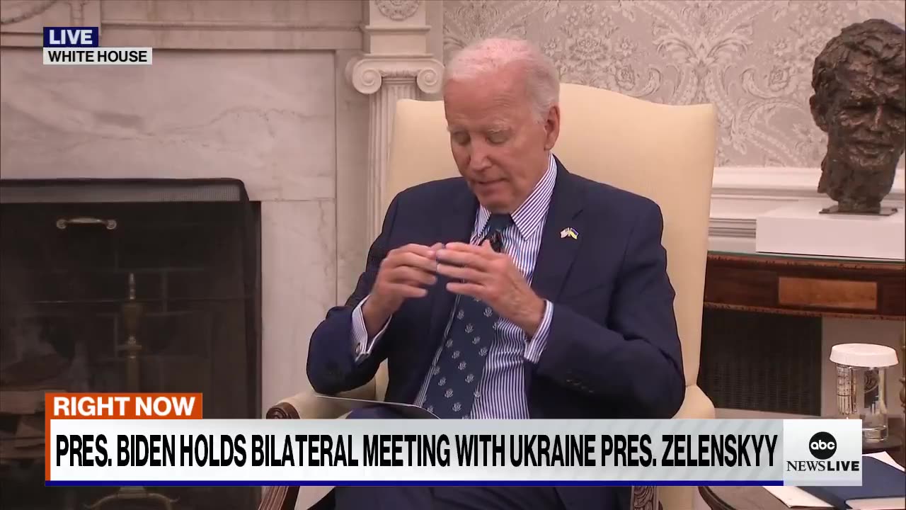 BIDEN: "I'm proud to announce a new $2.4 billion package of security assistance..."