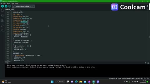 Michrophone Sensor and Arduino with my multi task platform.