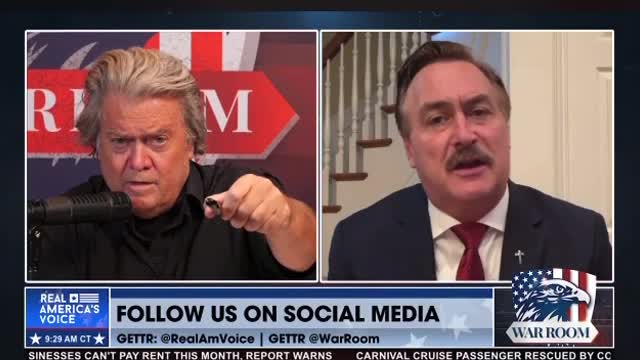 WAR ROOM - Mike Lindell- Move Over Ronna