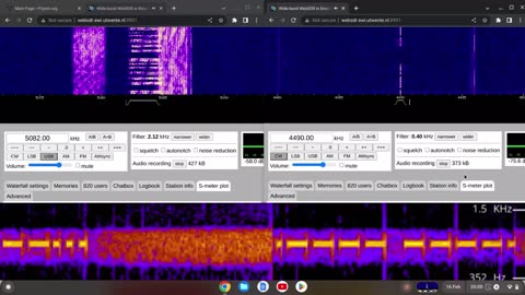 M01 Morse Code Numbers 16/02/2023 2000 UTC 4490kHz