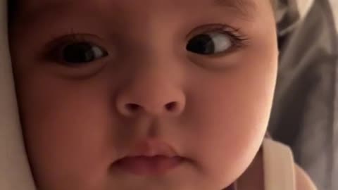 Cute baby expressions