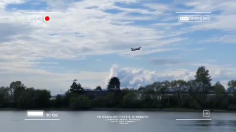 Airplanes shooting sky